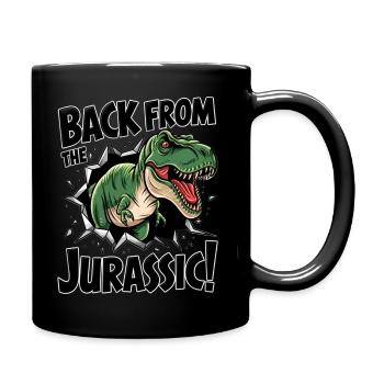 De retour du T-Rex Jurassic - Mug uni - noir - Droite