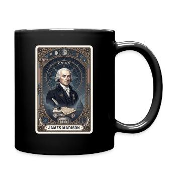 Carte de tarot James Madison - Mug uni - noir - Droite