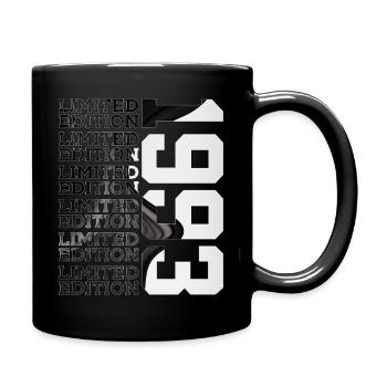 33 ANS ÉDITION LIMITÉE 1993 33E ANNIVERSAIRE - Mug uni - noir - Droite
