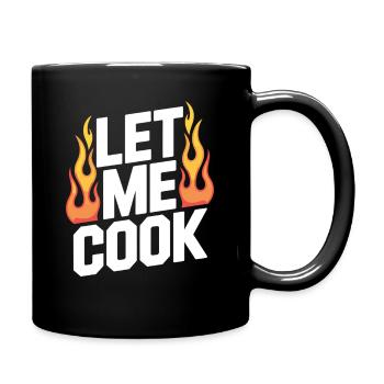 Laisse-moi cuisiner, cuisiner, griller, griller, Maître Chef, - Mug uni - noir - Droite