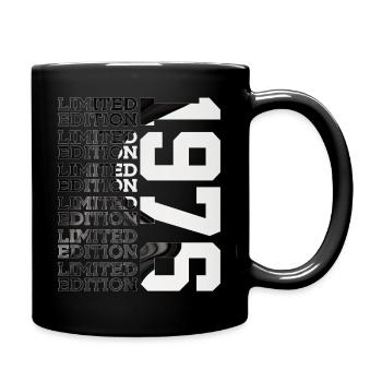 50 JAHRE ALT LIMITED EDITION 1976 50. GEBURTSTAG - Tasse einfarbig - Schwarz - Rechts