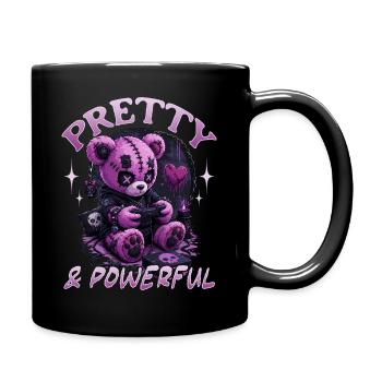 Pastel Goth Soft Goth Gaming Gamer - Full Colour Mug - black - Right