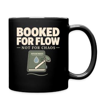 Lymphsystem Lymphdrainage Wellness Geschenk - Tasse einfarbig - Schwarz - Rechts
