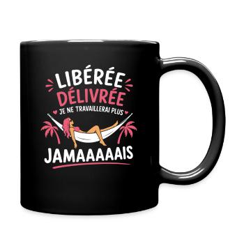 Libérée Délivrée Hammock - Mug uni - noir - Droite