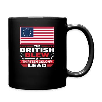 Les Britanniques ont gaspillé une avance le 4 juillet - Mug uni - noir - Droite