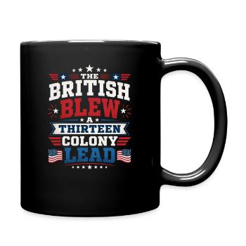Les Britanniques ont gaspillé une avance le 4 juillet - Mug uni - noir - Droite