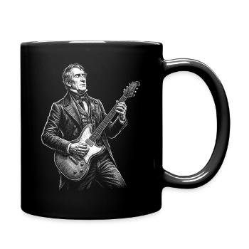 William Henry Harrison Guitare - Mug uni - noir - Droite