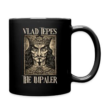 Vlad Tepes Der Impaler - Tasse einfarbig - Schwarz - Rechts