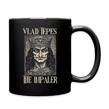 Vlad Tepes: The Impaler Gothic - Full Colour Mug - black - Right