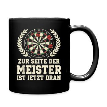 Dartmeister - Tasse einfarbig - Schwarz - Rechts