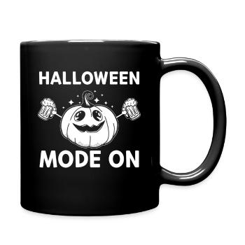 Halloween Mode On Halloween Party Ideas - Tasse einfarbig - Schwarz - Rechts
