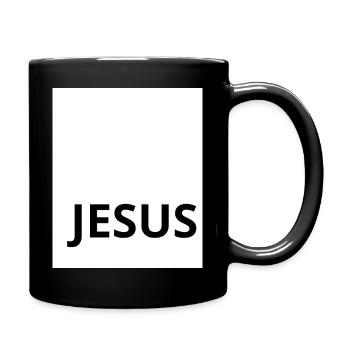 JESUS - Tasse einfarbig - Schwarz - Rechts