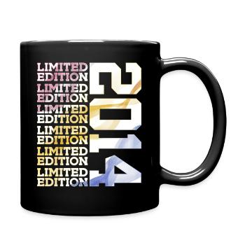 ÉDITION LIMITÉE 2014 - 12 ANS - 12E ANNIVERSAIRE - Mug uni - noir - Droite