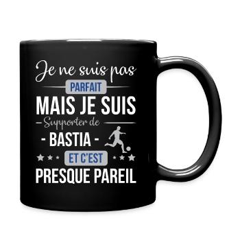 Je Ne Suis Pas Parfait Mais Je Suis Supporter D... - Mug uni - noir - Droite