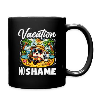 Embarquer dans les avions, c’est drôle - Mug uni - noir - Droite