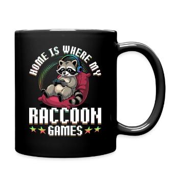 Gamer Gaming Cat Video Game - Tasse einfarbig - Schwarz - Rechts