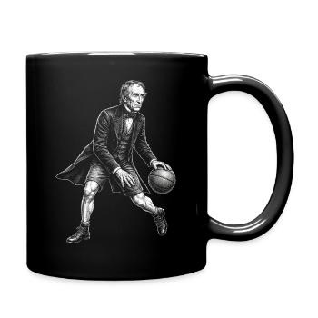 John Tyler Basketball  - Tasse einfarbig - Schwarz - Rechts