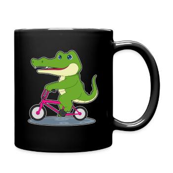 Crocodile Bicycle - Mug uni - noir - Droite