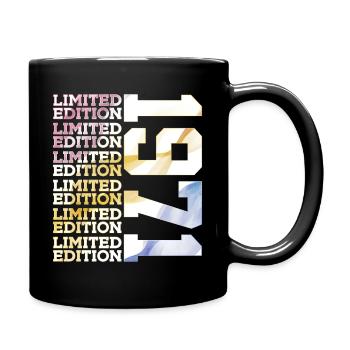 ÉDITION LIMITÉE 1971 - 55 ANS - 55E ANNIVERSAIRE - Mug uni - noir - Droite