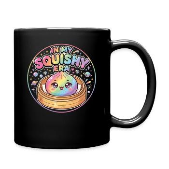 Dumpling In My Squishy Era Funny - Full Colour Mug - black - Right