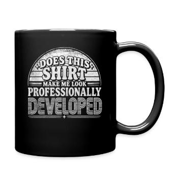 Developer Humor - Full Colour Mug - black - Right