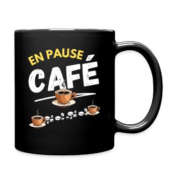 En Pause Café  - Mug uni - noir - Droite