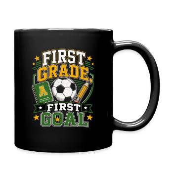 School enrollment football - Full Colour Mug - black - Right