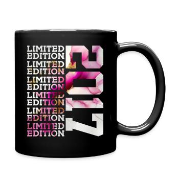LIMITED EDITION 2017 - 9 YEARS - 9TH BIRTHDAY - Full Colour Mug - black - Right