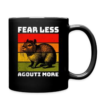 Agouti Aguti - Tasse einfarbig - Schwarz - Rechts