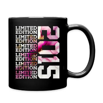 LIMITED EDITION 2015 - 11 YEARS - 11TH BIRTHDAY - Full Colour Mug - black - Right