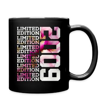 LIMITED EDITION 2009 - 17 YEARS - 17TH BIRTHDAY - Full Colour Mug - black - Right