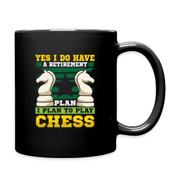 Chess Chess Player Chessboard - Full Colour Mug - black - Right
