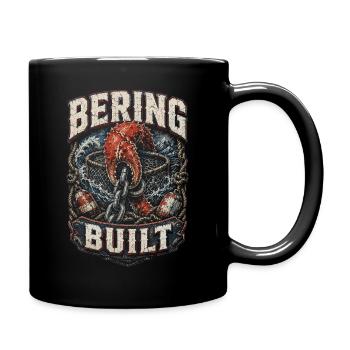 Alaska King Crab Bering Built - Full Colour Mug - black - Right