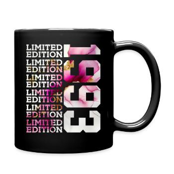 LIMITED EDITION 1993 - 33 YEARS - 33RD BIRTHDAY - Full Colour Mug - black - Right