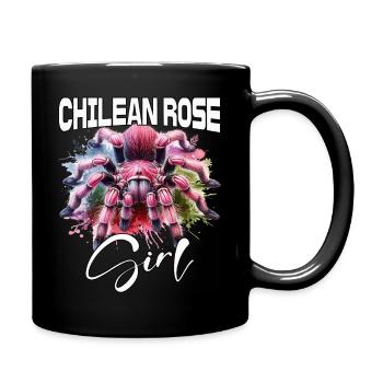 Chile Vogelspinne Mädchen - Tasse einfarbig - Schwarz - Rechts