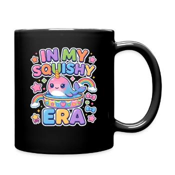 À mon époque fragile, Axolotl Rainbow Kawaii - Mug uni - noir - Droite
