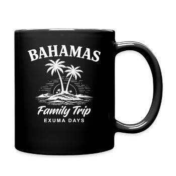 Bahamas Family Trip Exuma Days - Full Colour Mug - black - Right