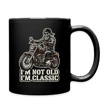 I'm not old, I'm classic | Biker | Motorcycling - Full Colour Mug - black - Right