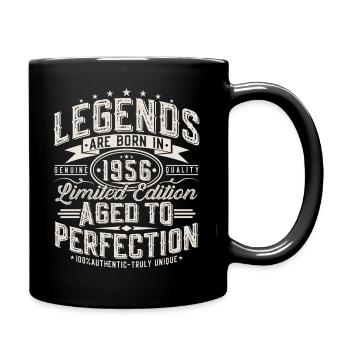 1956 Vintage Vintage Birthday Gift Retro - Full Colour Mug - black - Right