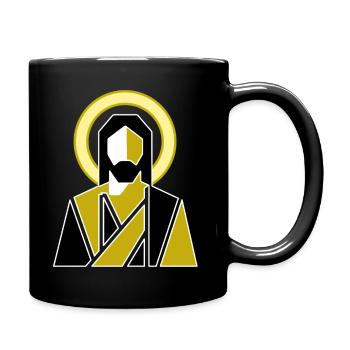 Jésus moderne - Mug uni - noir - Droite