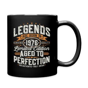 Cadeau d’anniversaire vintage vintage rétro 1976 - Mug uni - noir - Droite