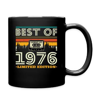 1976 Vintage Retro Birthday Gift - Full Colour Mug - black - Right