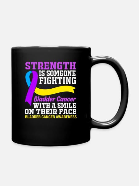 Blasenkrebs Krebs Blase - Tasse einfarbig - Schwarz