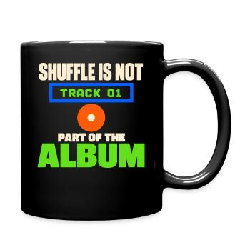 Cd-sammler Kompaktplatte Physisches Medium - Tasse einfarbig - Schwarz - Rechts