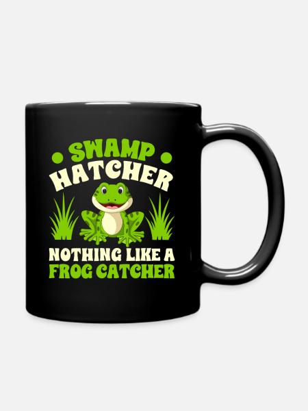 Frog Catcher Swamp Hatcher Frog - Tasse einfarbig - Schwarz