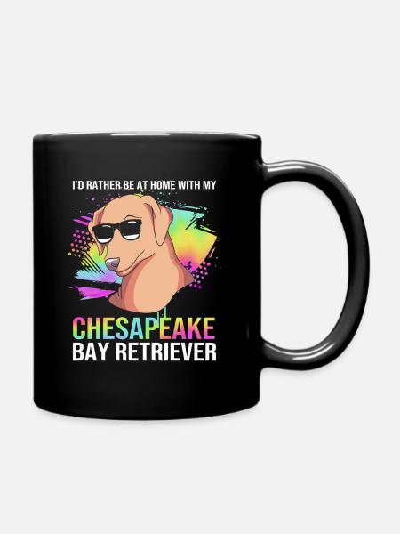 Chesapeake Bay Retriever - Tasse einfarbig - Schwarz