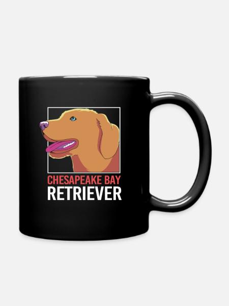Chesapeake Bay Retriever - Tasse einfarbig - Schwarz