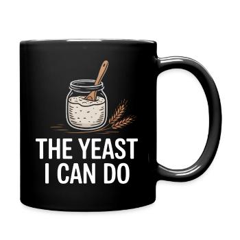 The Yeast I Can Do - Tasse einfarbig - Schwarz - Rechts