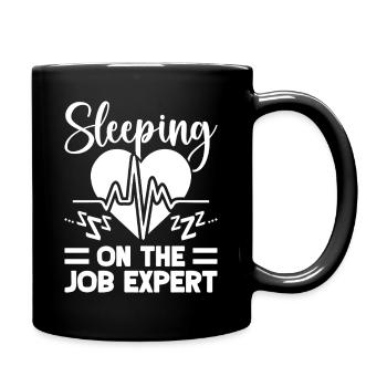 Anesthesiologist Job Expert Specialist - Tasse einfarbig - Schwarz - Rechts
