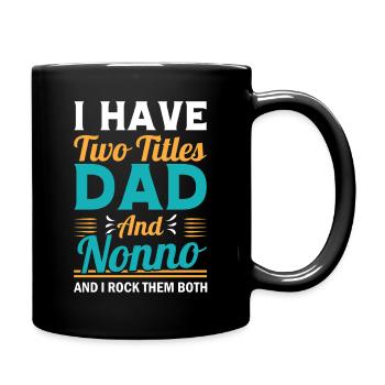 Grandfather Papaw Pop Gramps Granddad Grandpa - Tasse einfarbig - Schwarz - Rechts